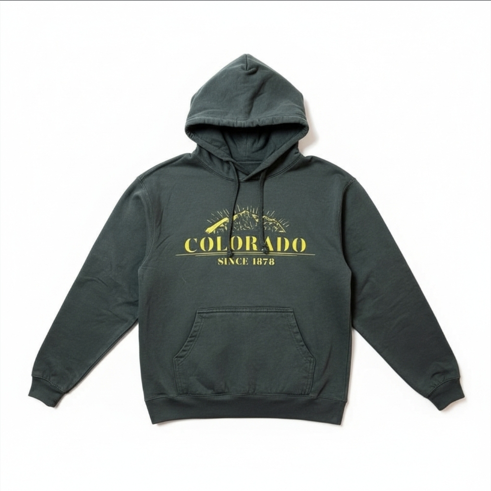 Colorado Men’s Small Gray Hoodie Sweatshirt - Great Condition